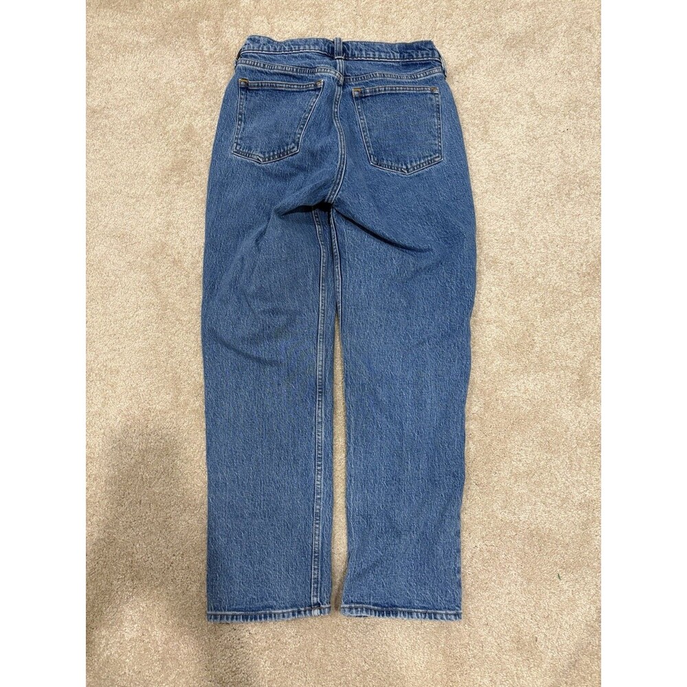 Abercrombie & Fitch Women's Mid-Rise 90’s Straight Leg Jeans Size 28 Short EUC - Picture 4 of 8